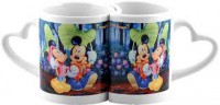 Caneca de porcelana dupla